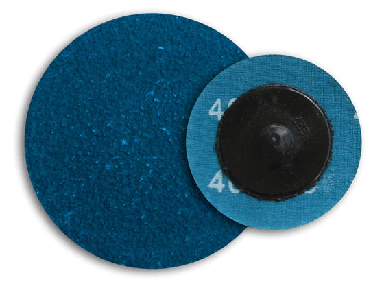3" Zirconia Grain Quick Change Sanding Discs For Metal Finishing (24 - 120 Grit)