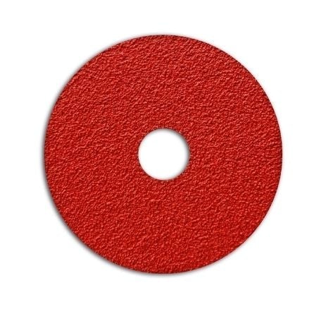 5" x 7/8" 36 Grit Ceramic Grain Resin Fiber Sanding Discs For Grinding Material