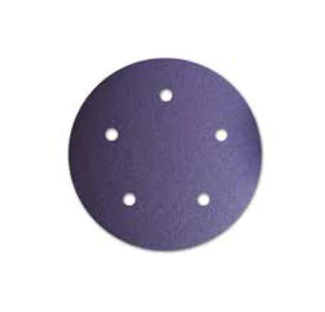 5" Premium Purple Film Backed PSA Abrasive Sanding Discs (60 - 3000 Grit, 5 Hole)